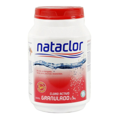 Cloro granulado Nataclor Lento 5 kg